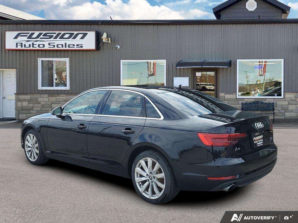 2017 Audi A4 Komfort (AWD)-LEATHER-SUNROOF-HEATED SEATS-BLUETOO alt 4