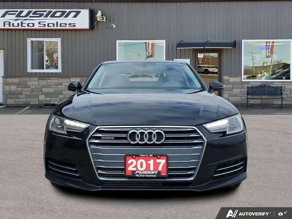 2017 Audi A4 Komfort (AWD)-LEATHER-SUNROOF-HEATED SEATS-BLUETOO alt 2
