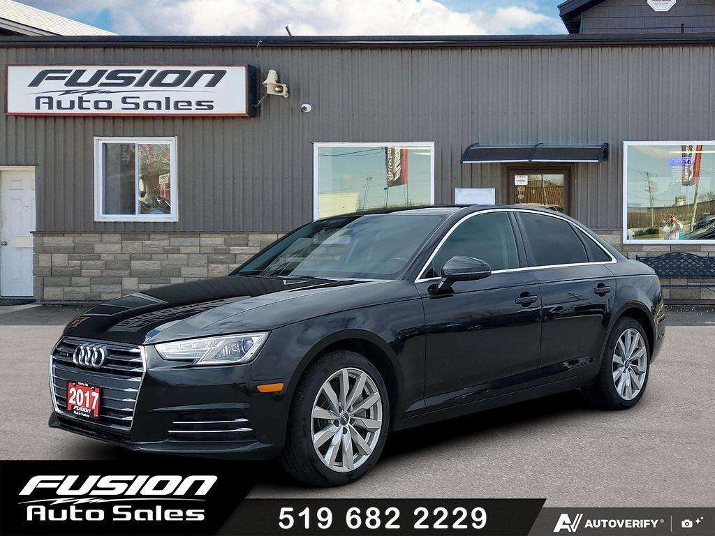 2017 Audi A4 Komfort (AWD)-LEATHER-SUNROOF-HEATED SEATS-BLUETOO