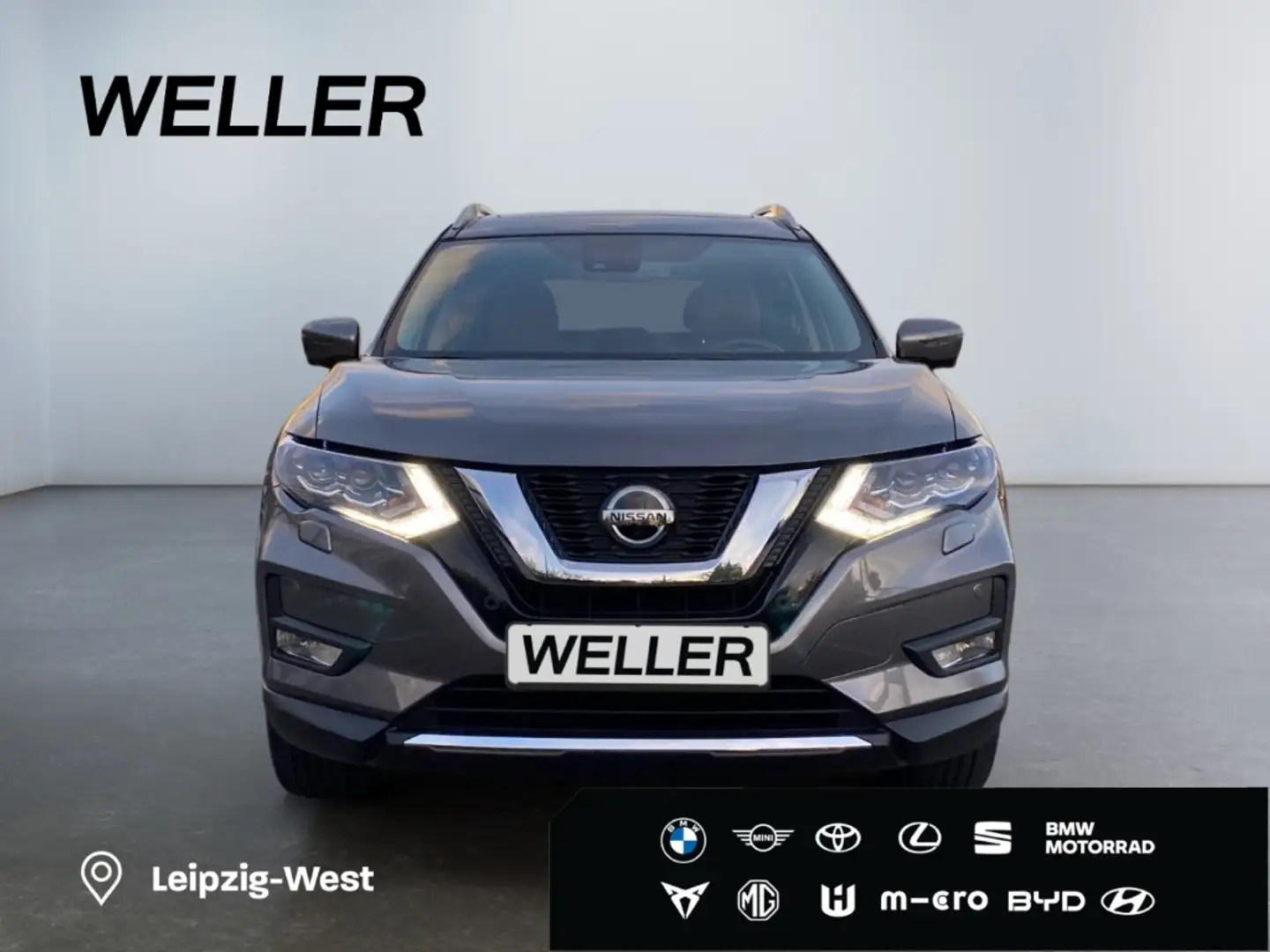 Nissan X-Trail 1.3 DIG-T Tekna *LED*360*Leder*4xSHZ* Gris - 2