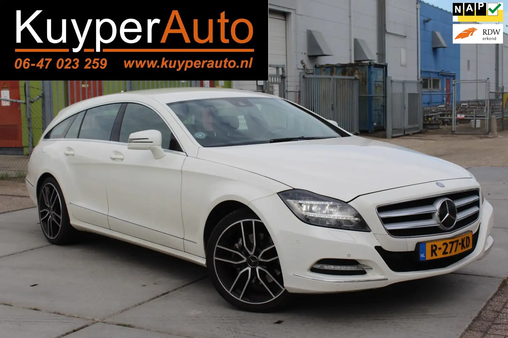 Mercedes-Benz CLS 350 Shooting Brake CDI 4-Matic automaat vol leder keyl Blanco - 1