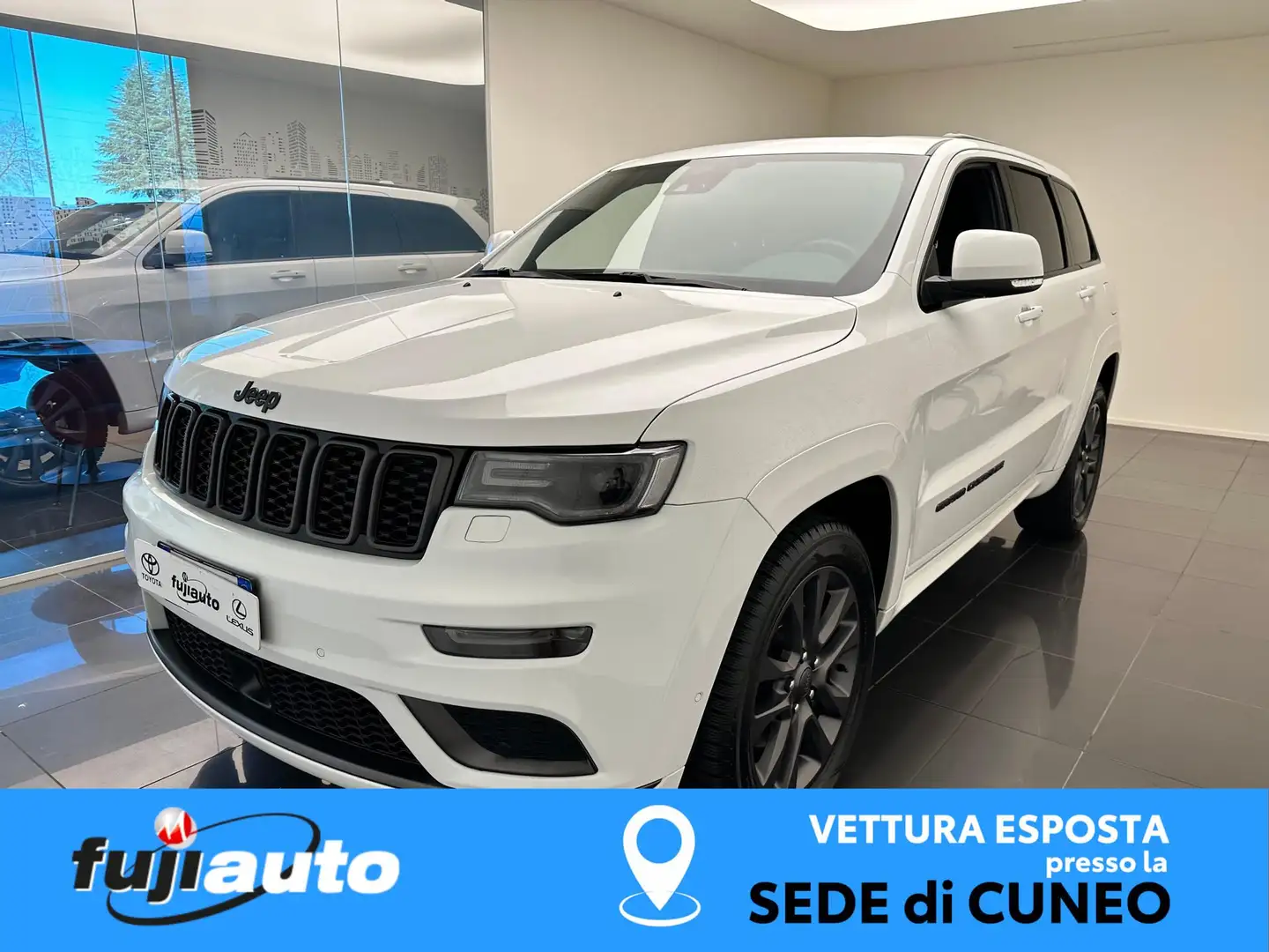 Jeep Grand Cherokee Grand Cherokee 3.0 V6 S Model 250cv auto my18 E6d Blanc - 1