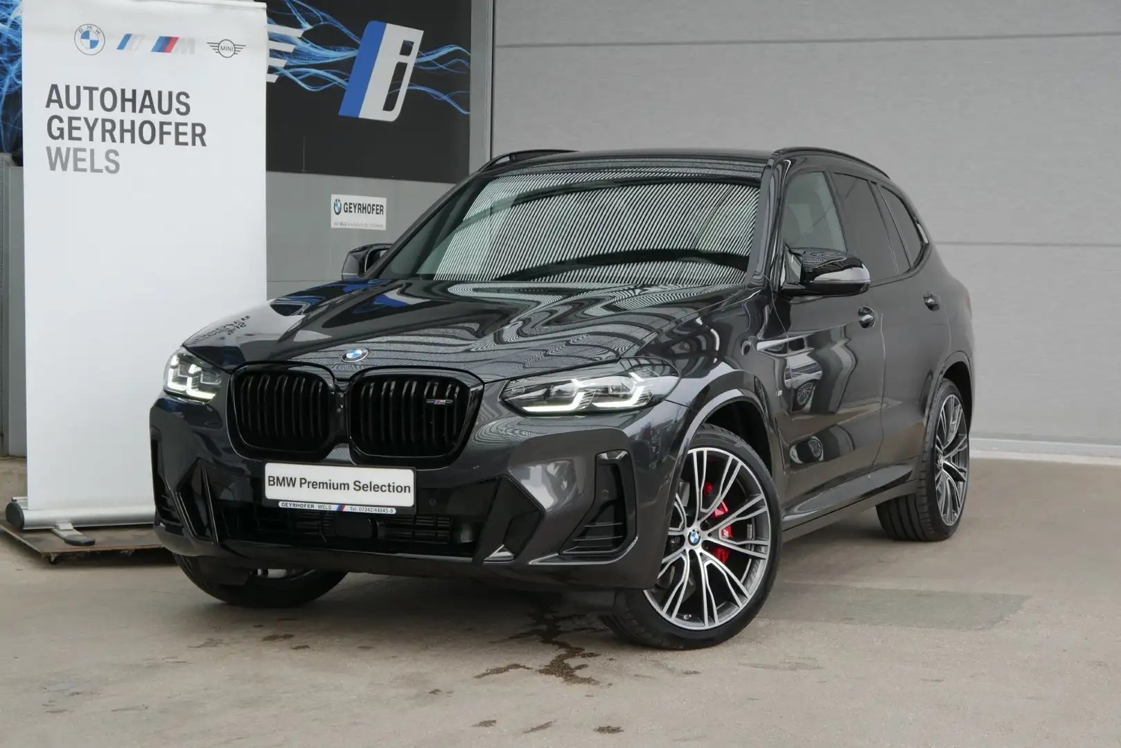 BMW X3 M40i xDrive *Paket Care/ACC/360°/HUD* Grau - 2