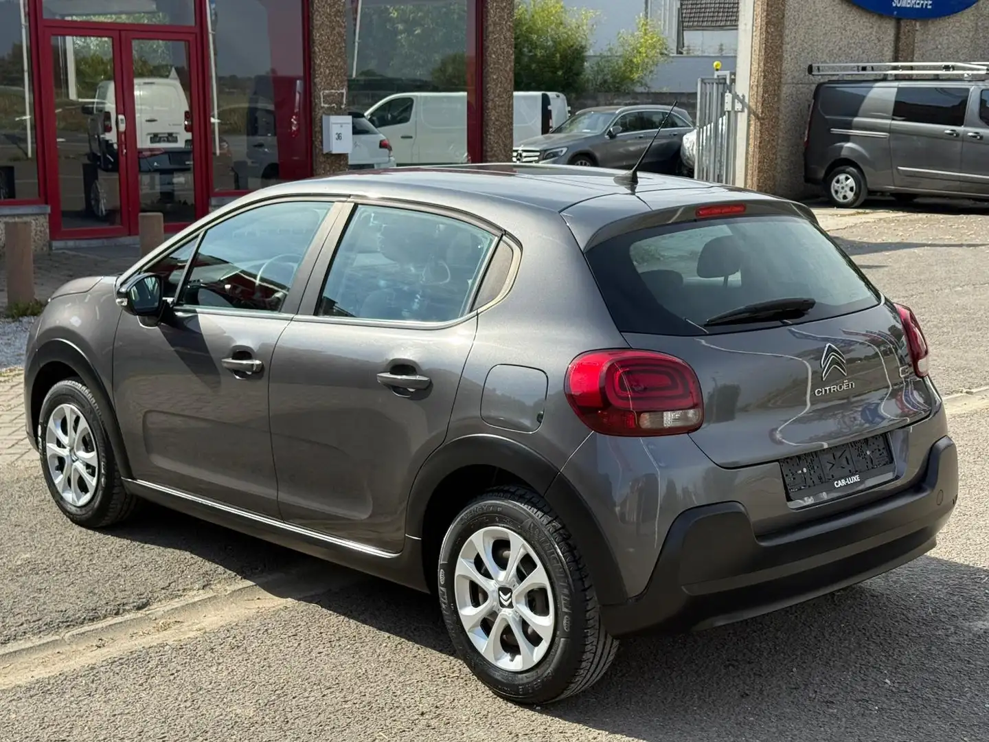 Citroen C3 1.2I  82CV FAIBLE KM CLIMATISATION CARPASS Gris - 2
