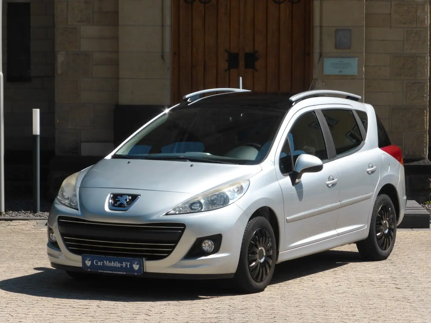 Peugeot 207 SW 95 VTi*PANORAMDACH*KLIMA* Argintiu - 1
