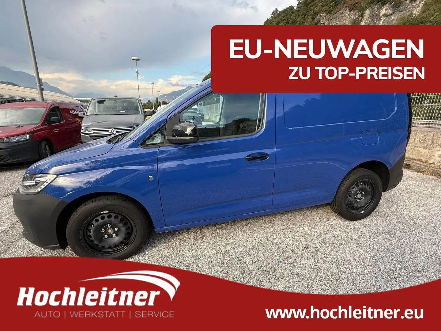 Volkswagen Caddy 2.0 TDI*KEYLESS*PDC*KAM*VIRTCO*5J.GAR+SERVI Blau - 1