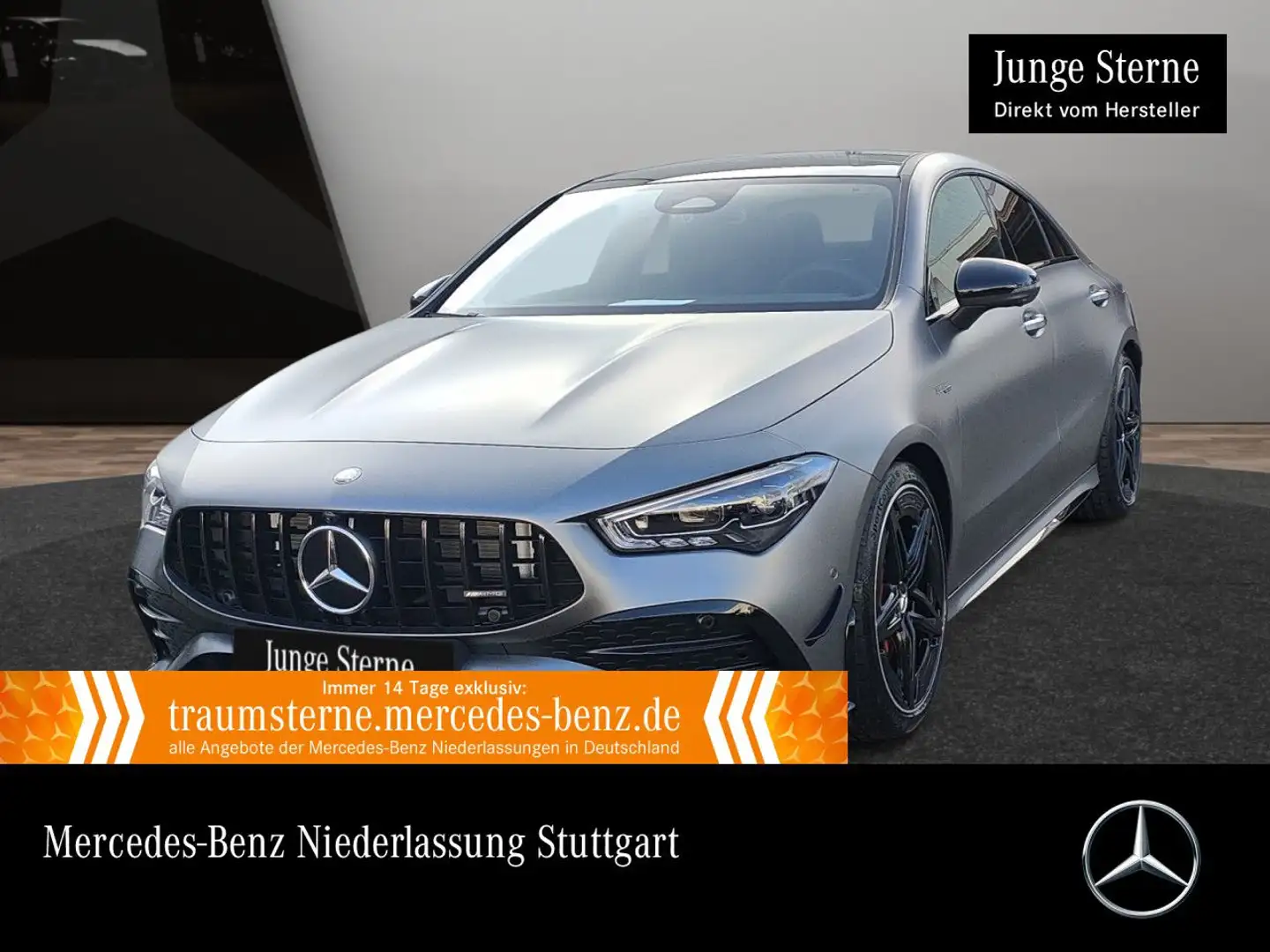 Mercedes-Benz CLA 35 AMG CLA 35 4M AMG+PANO+360°+MULTIBEAM+BURMESTER+HUD Grau - 1