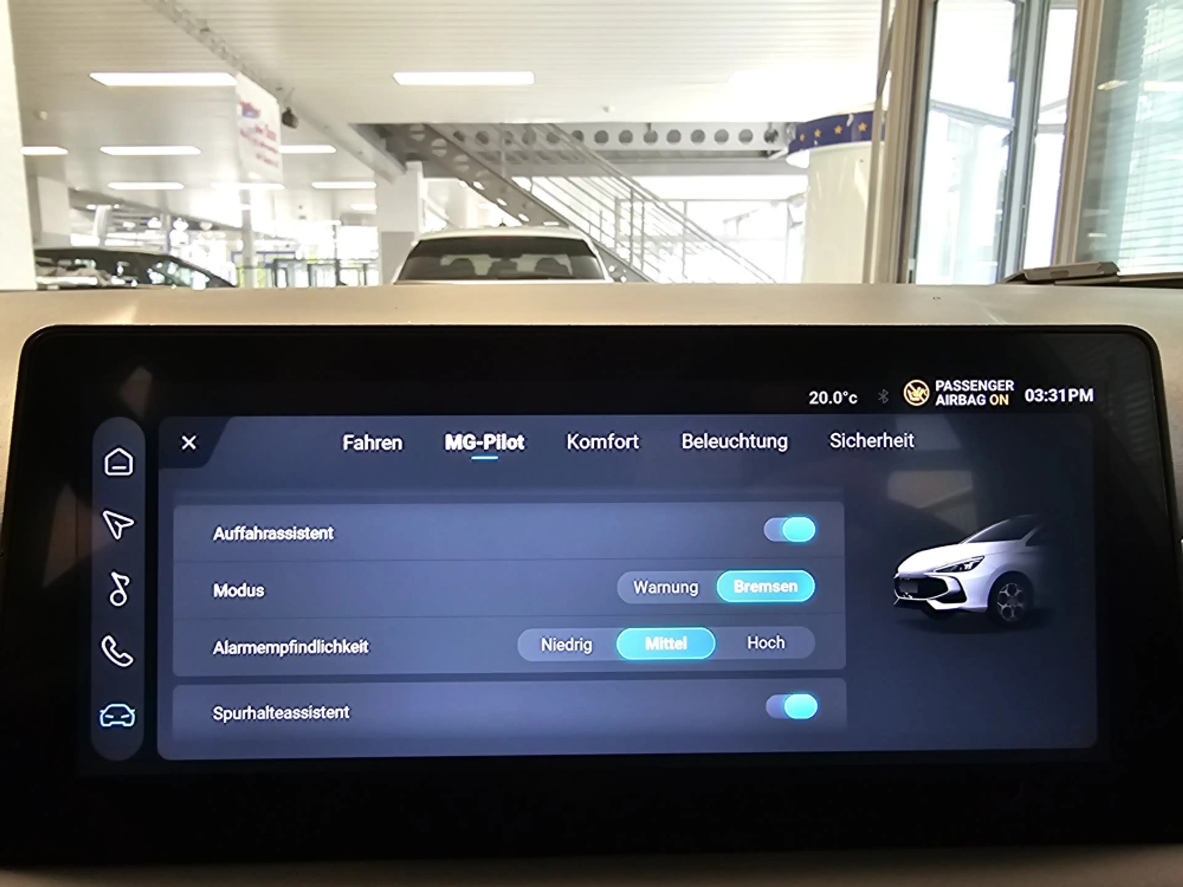 MG MG3 Comfort Navi,ACC,Climatr,Alu,PDC+Kamera — photo 14