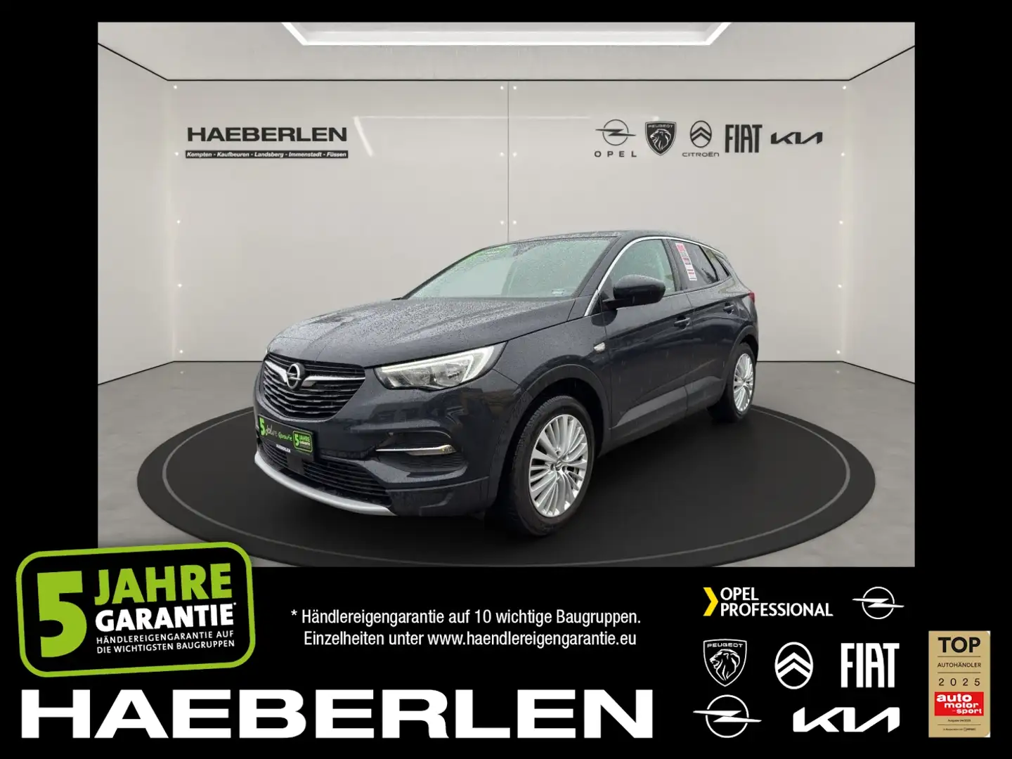 Opel Grandland X 1.2 Autom.INNOVATION SHZ AHK NAV Keyl Grau - 1