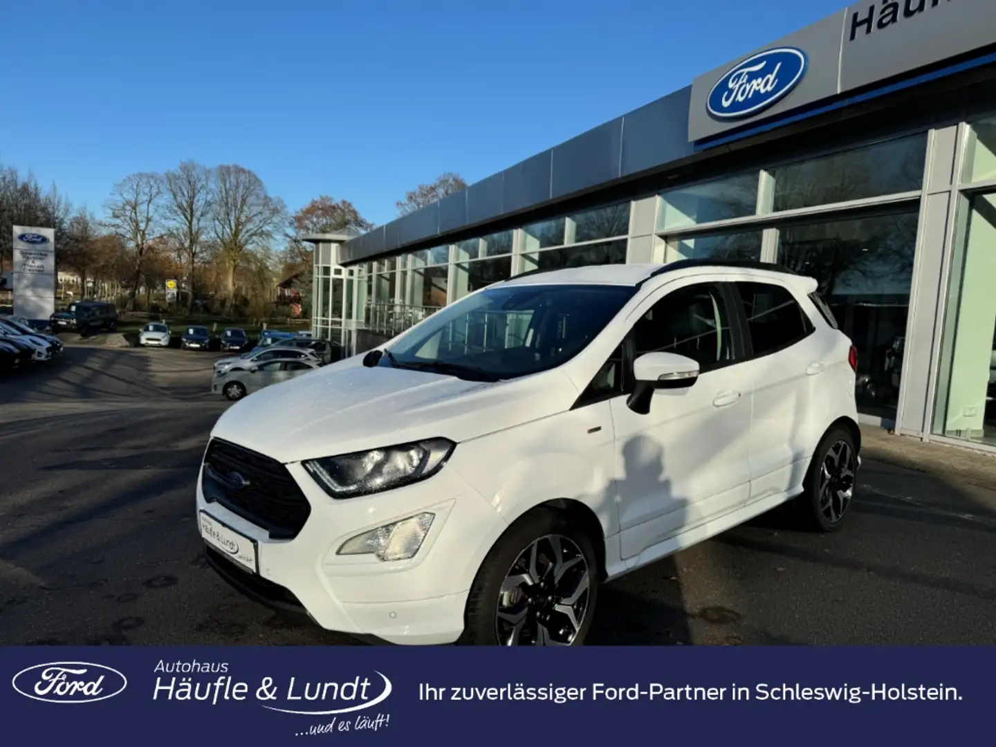 Ford EcoSport ST-Line Allwetterreifen LED PDCv+h SHZ Weiß - 1