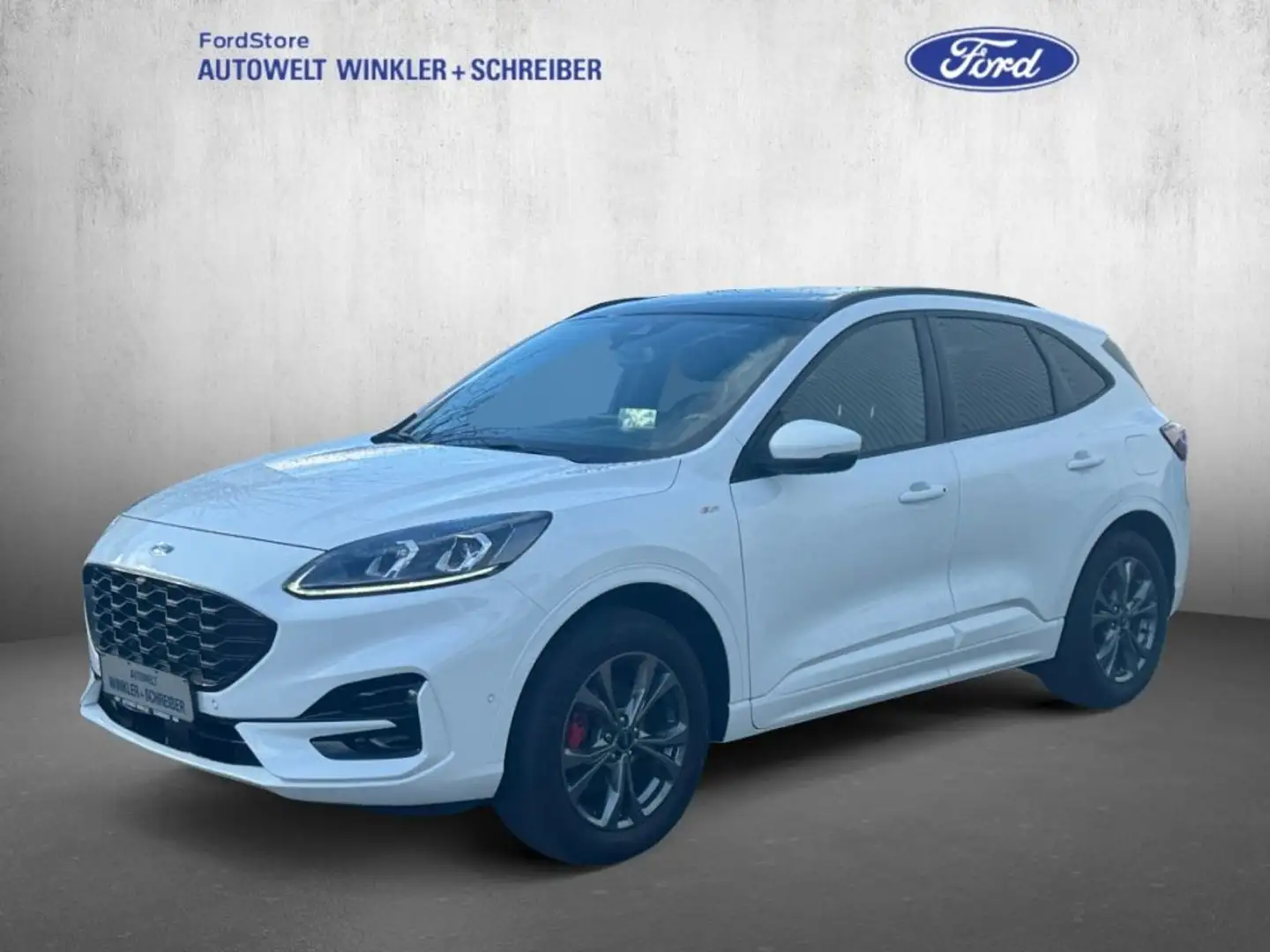 Ford Kuga 2.5 Duratec FHEV 4x4 ST-LINE X Weiß - 1
