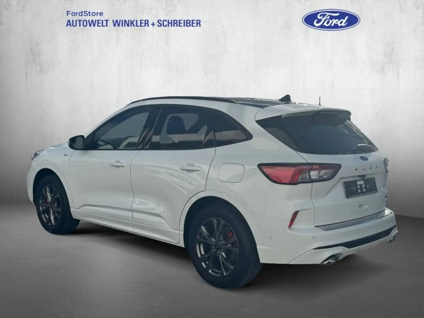 Ford Kuga 2.5 Duratec FHEV 4x4 ST-LINE X Weiß - 2