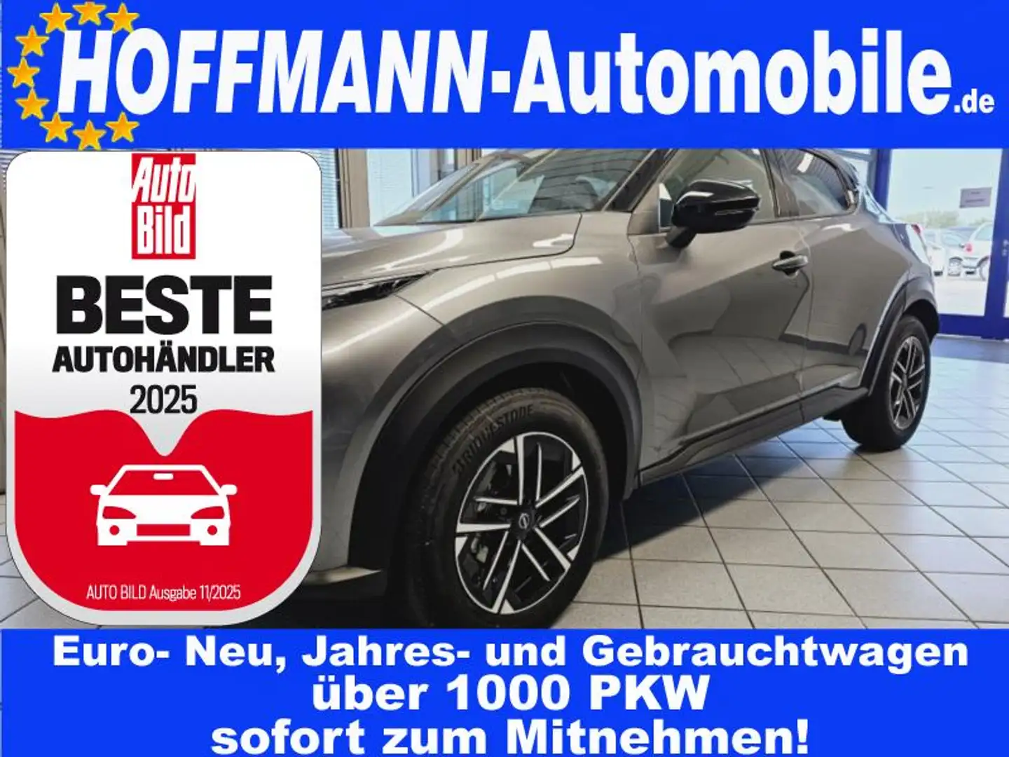 Nissan Juke N-Connecta Facelift,Climatr.,Sitzhzg.,Navi Šedá - 1