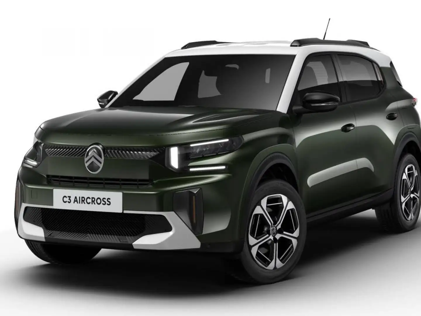 Citroen C3 Aircross HYBRIDE 145 E-DCS6 - 7 PLACES finition MAX Vert - 1