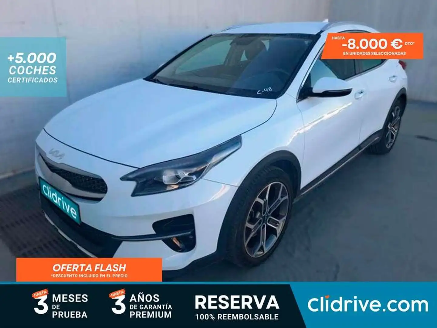 Kia XCeed 1.0 T-GDi ED Tech 120 Blanco - 1