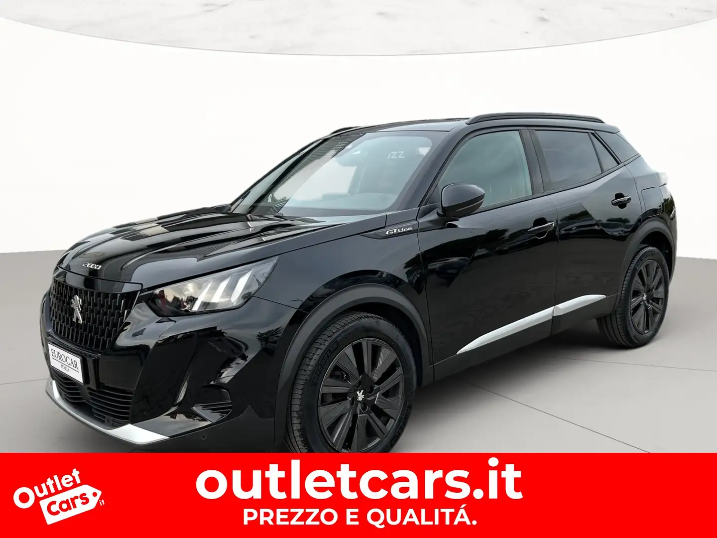 Peugeot 2008 1.5 bluehdi gt pack s&s 130cv eat8 Nero - 1