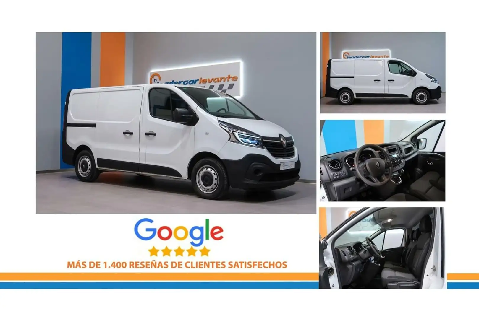 Renault Trafic Furgón 27 L1H1 dCi 88kW Blanco - 2