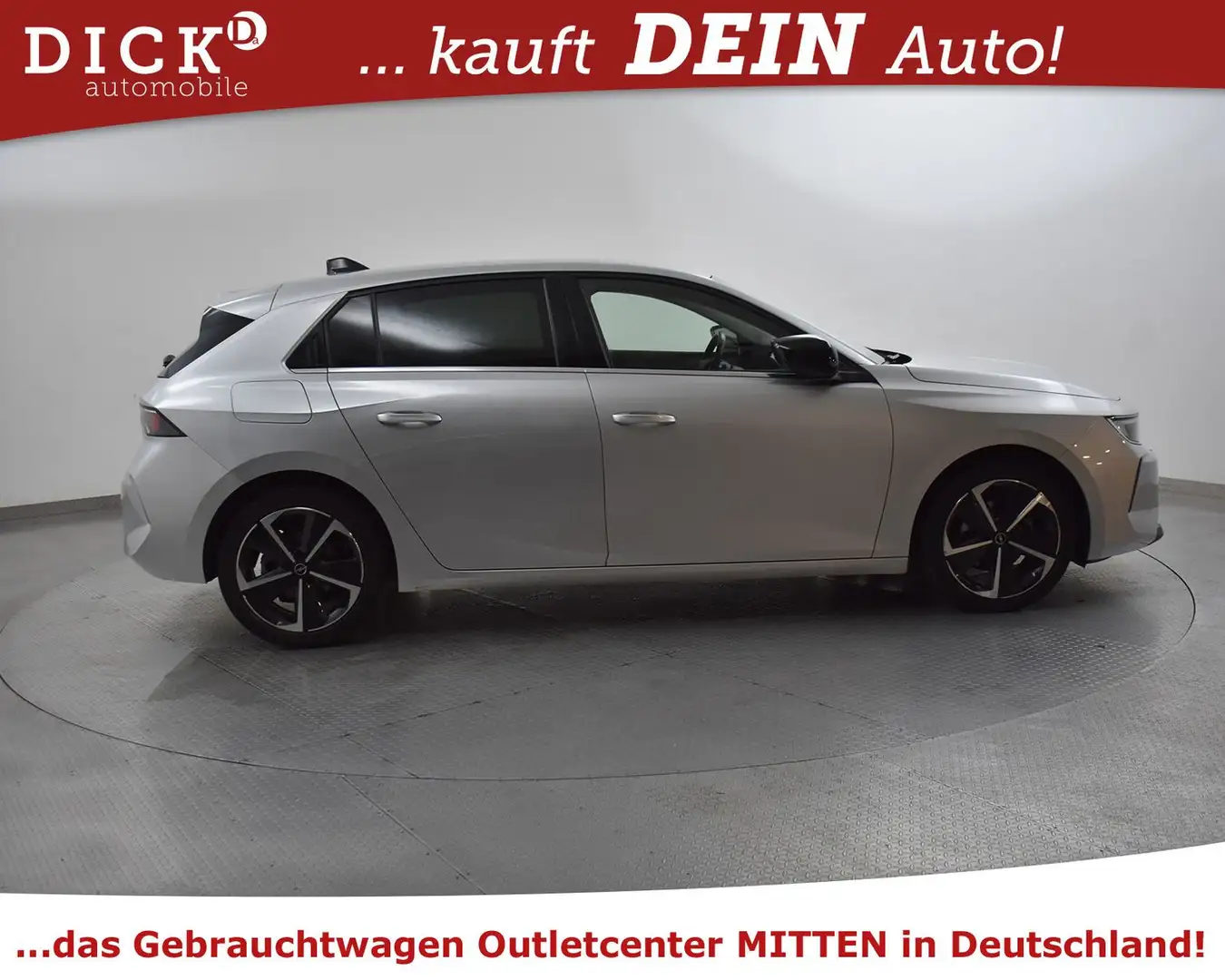 Opel Astra L 1.2 Aut Sport Elegan NAV+LED+KAM+ACC+SHZ Argent - 2