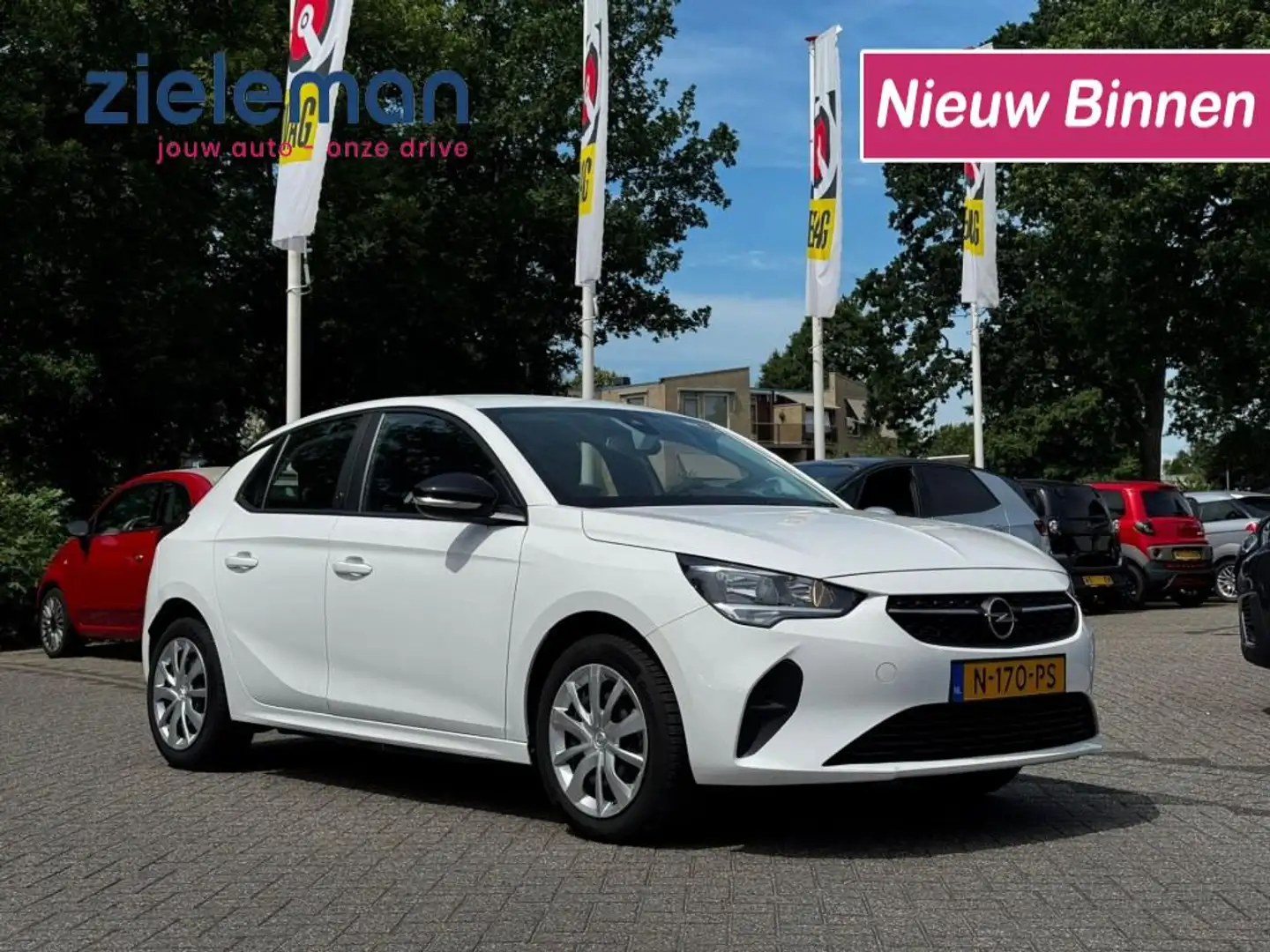 Opel Corsa-e Edition 50 kWh 3 Fase - Carplay, Cruise, Clima Wit - 1