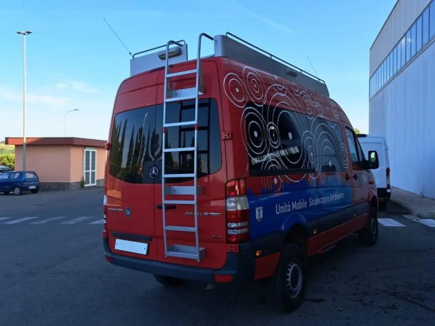 Mercedes-Benz Sprinter 4X4 37/35 TA-PM ALLESTITO TIM Rouge - 2