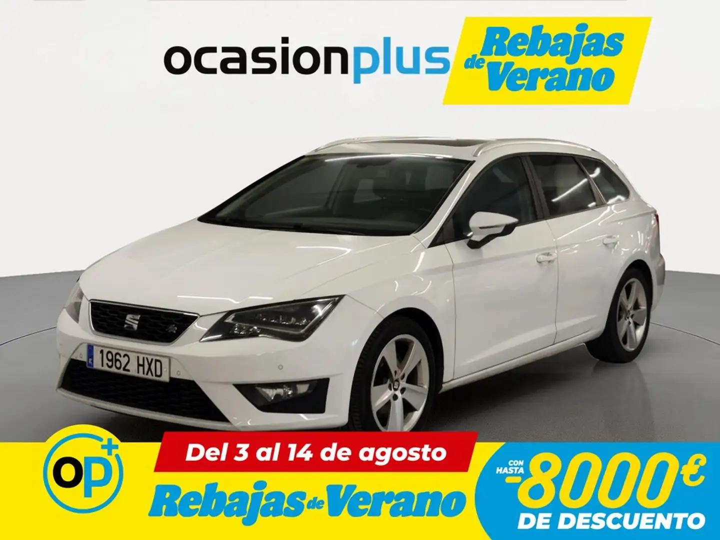 SEAT Leon ST 2.0TDI CR S&S FR DSG 184 Blanco - 1