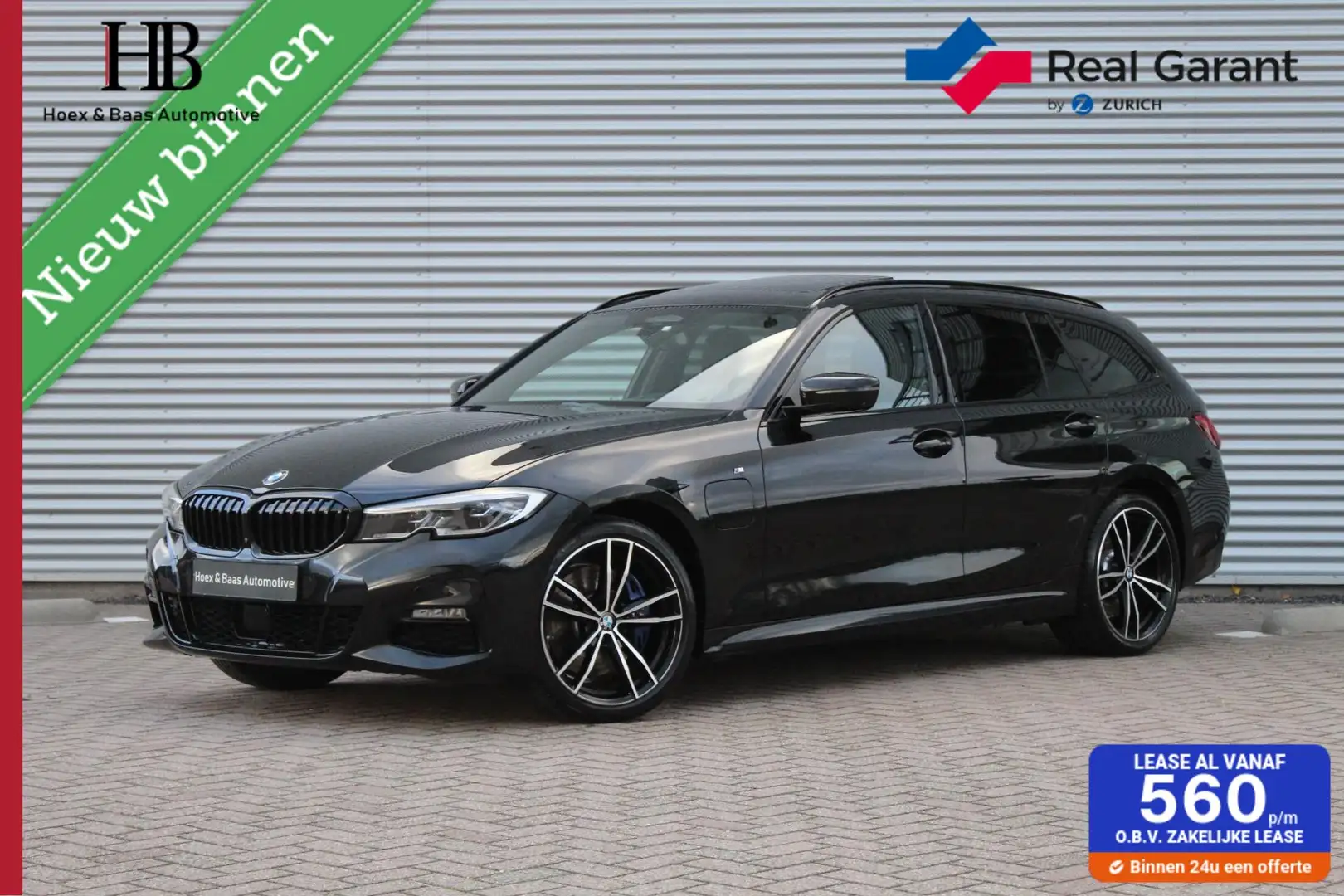 BMW 330 3-serie Touring 330e xDrive High Executive M-sport Zwart - 1
