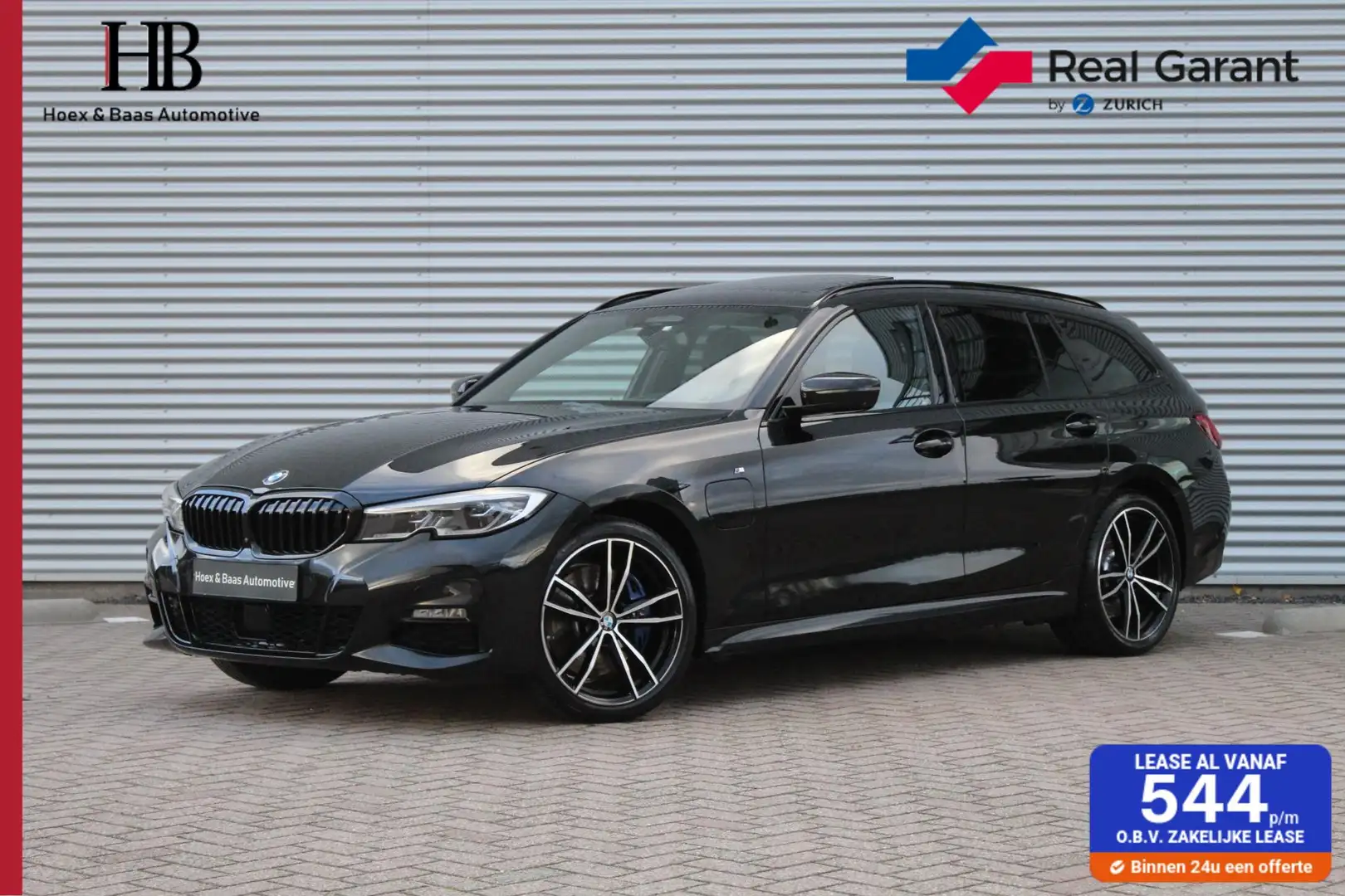 BMW 330 3-serie Touring 330e xDrive High Executive M-sport Noir - 1