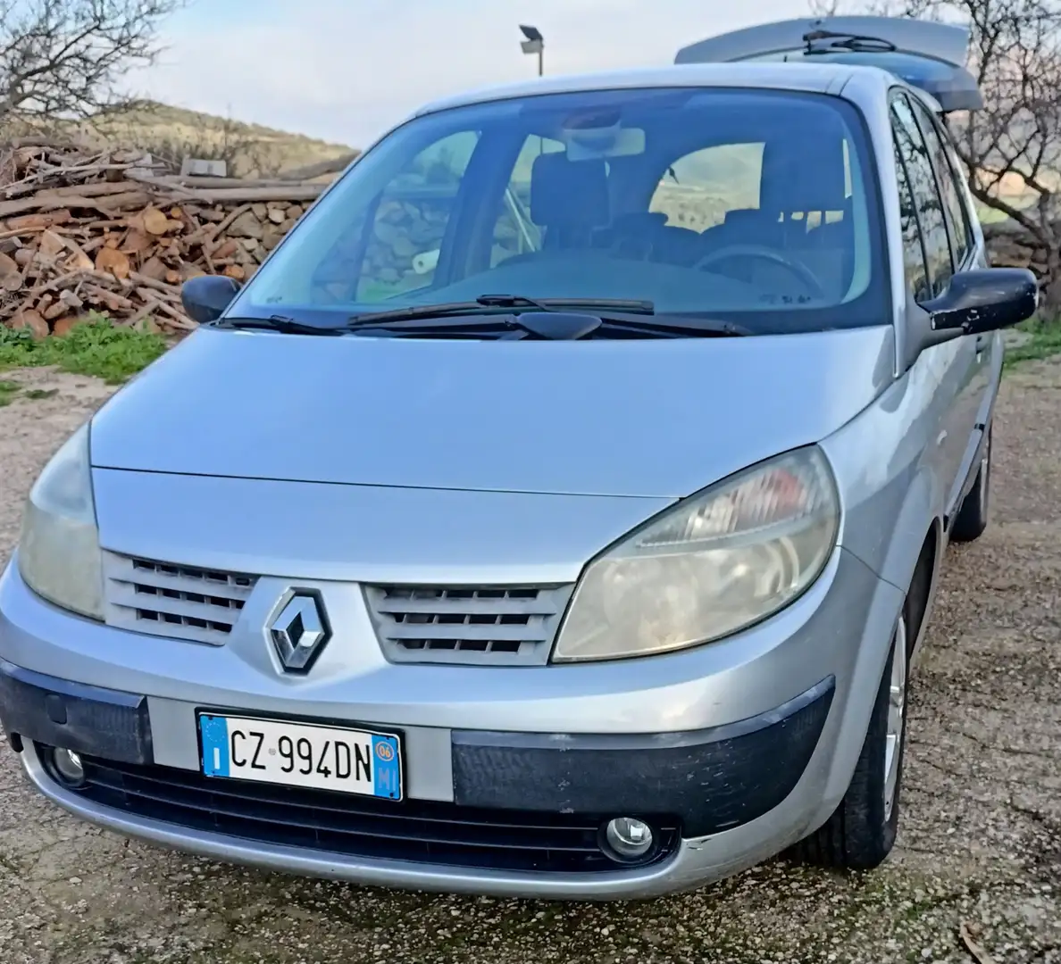 Renault Scenic 2 SE Gri - 1