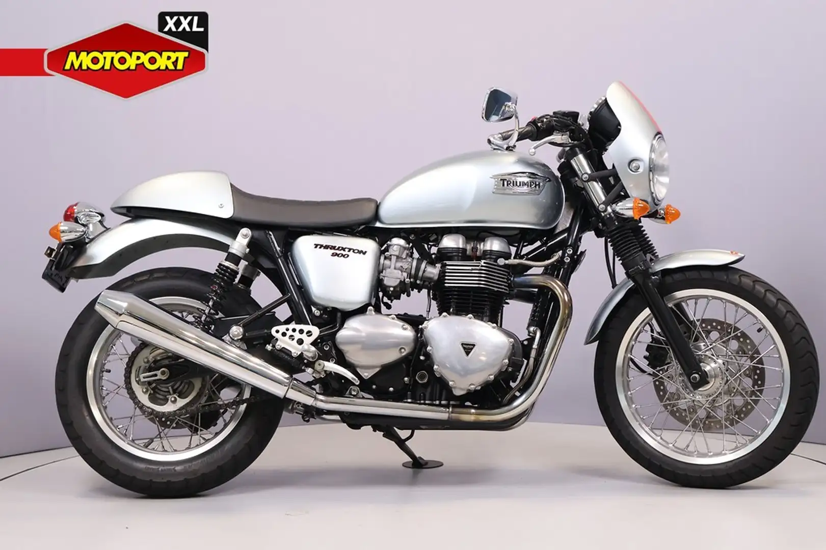Triumph Thruxton 900 Roşu - 1