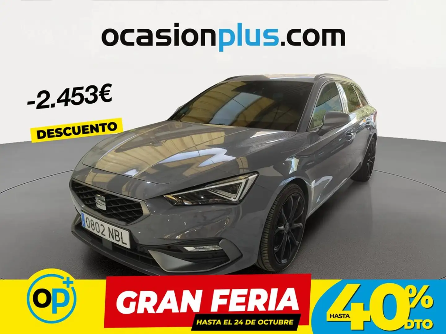 SEAT Leon ST 1.5 eTSI S&S FR Special Edition DSG-7 150 Gris - 1