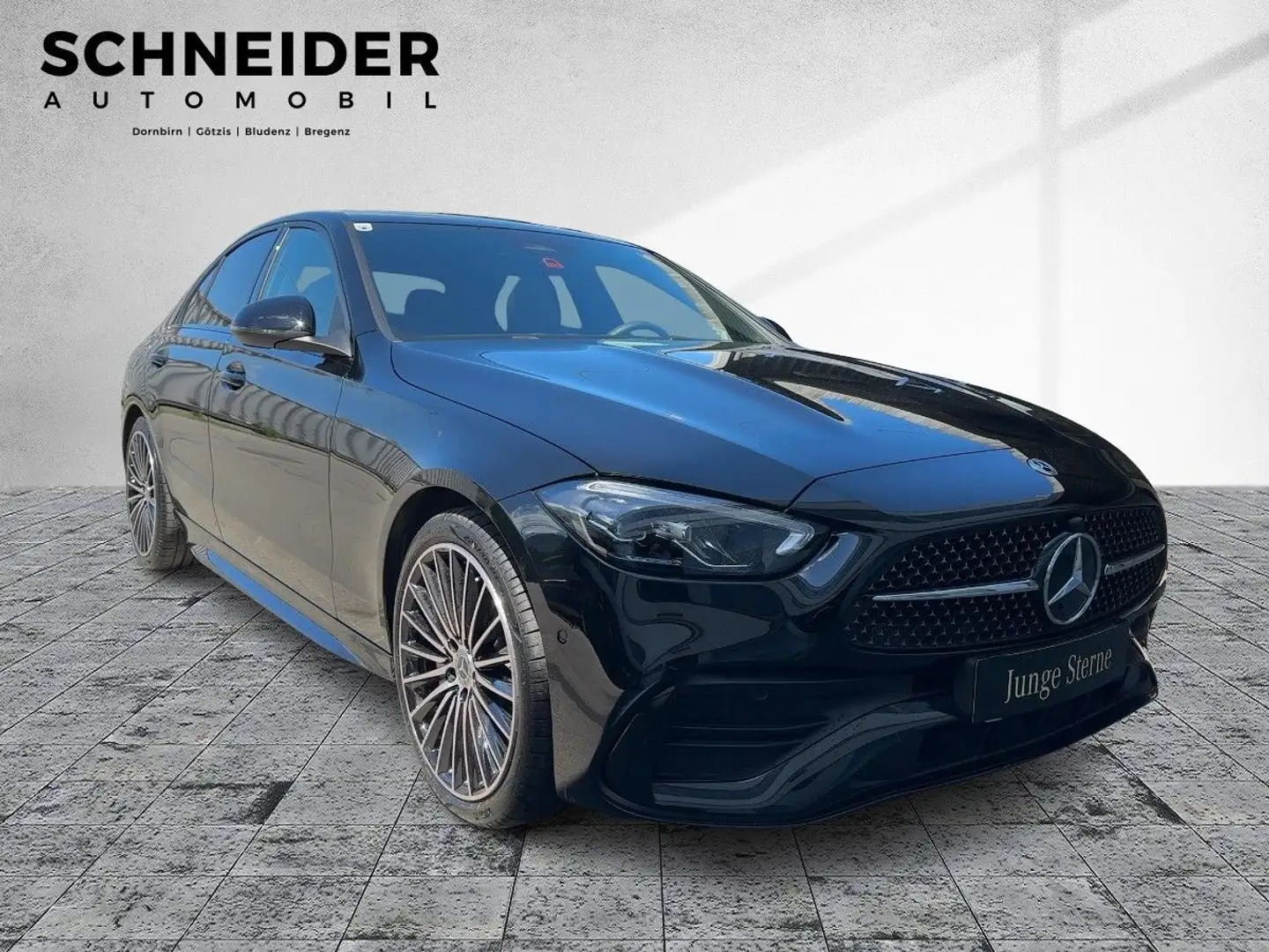 Mercedes-Benz C 200 d Limousine Österreich-Edition Sport S-Sitz Schwarz - 2
