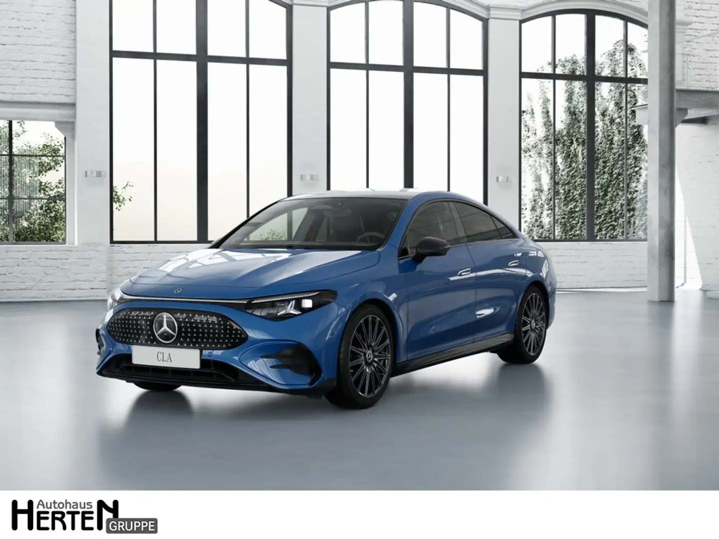Mercedes-Benz CLA 250 + EQ AMG+NIGHT+MULTIBEAM+PANO+HUD+MEMORY Blau - 1