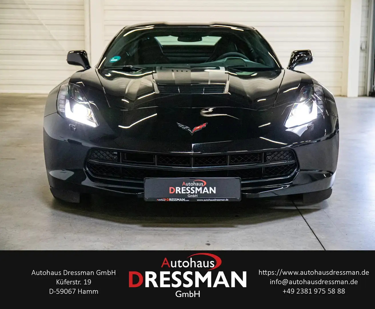 Corvette C7 Stingray 6.2 V8 DT. FZG. COMPETITION-SITZE Noir - 2