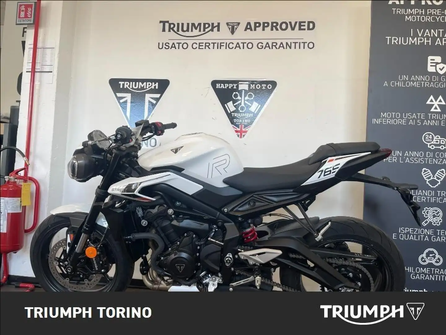 Triumph Street Triple 765 R A2 Edition Bianco - 2