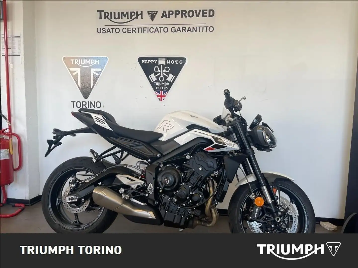 Triumph Street Triple 765 R A2 Edition Bianco - 1