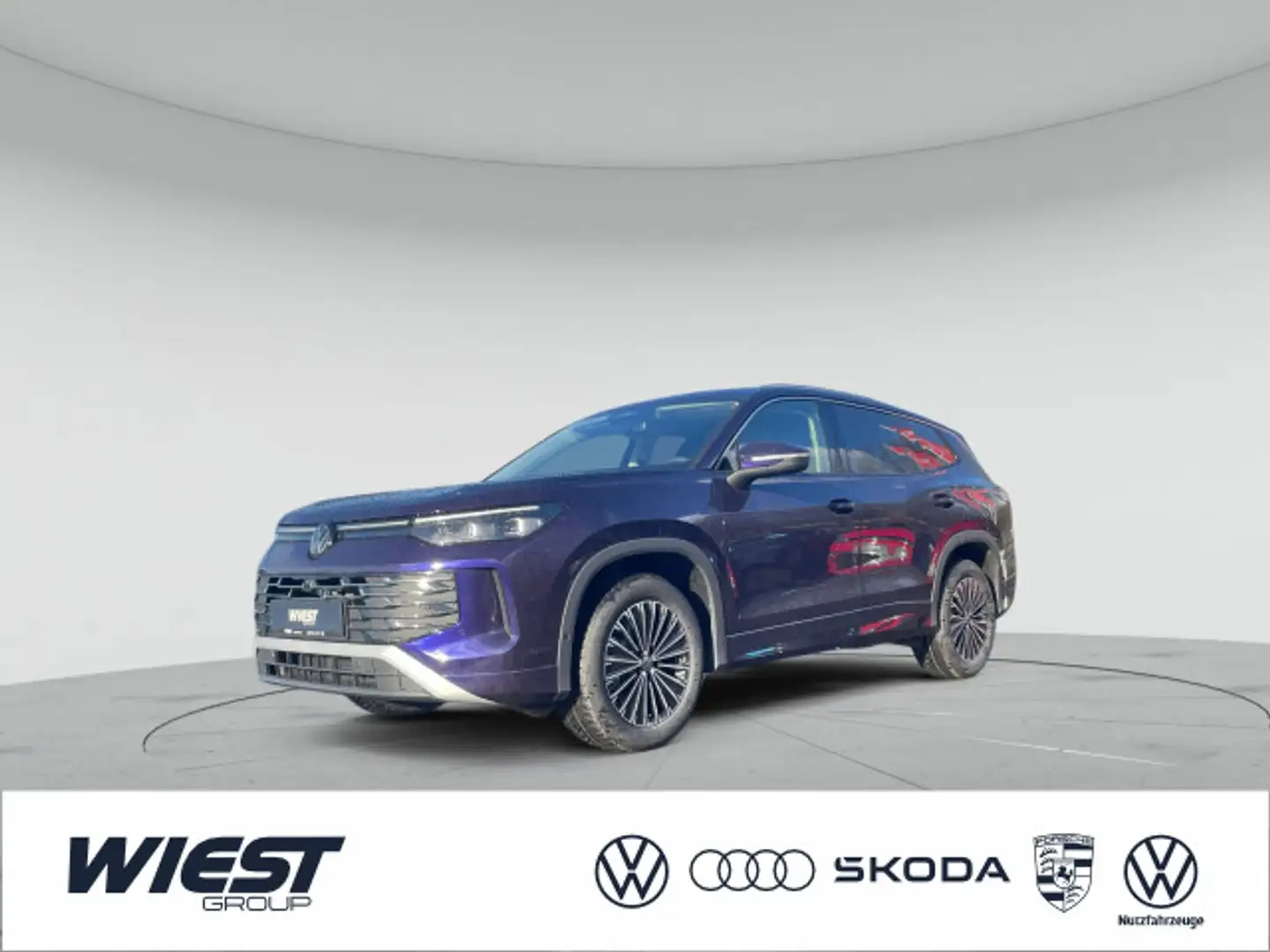 Volkswagen Tayron Elegance 1.5 eTSI DSG *7-Sitzer*AHK*WKR* Violet - 1