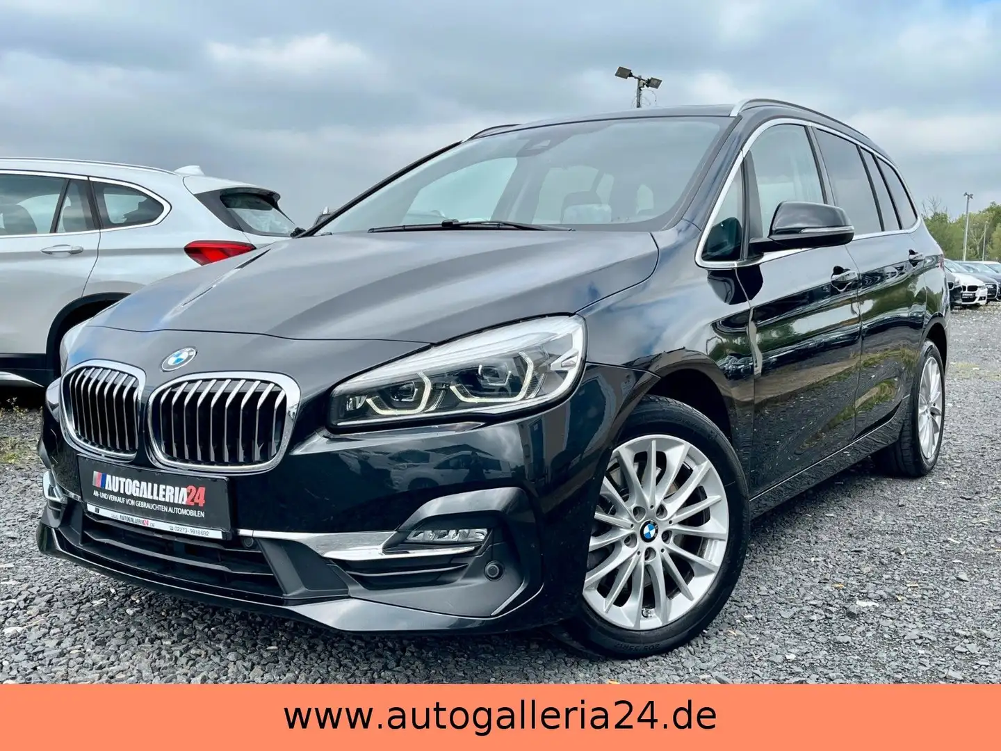 BMW 218 218d GT LUXURY LINE Aut. Navi Leder 1.HAND SPORT Schwarz - 1