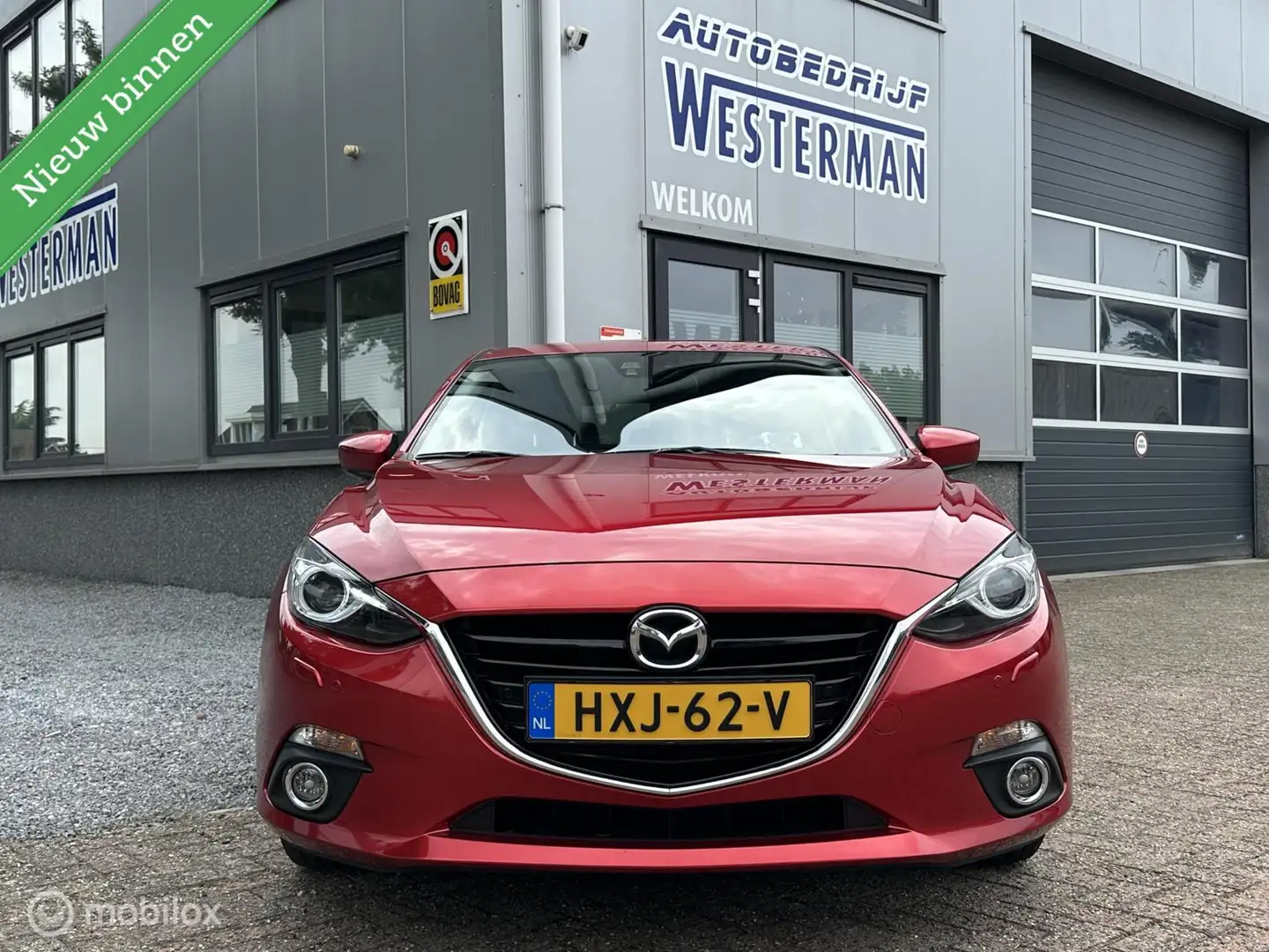 Mazda 3 2.0 SkyActiv-G 165Pk GT-M Cruise Clima Bose Camera Red - 2