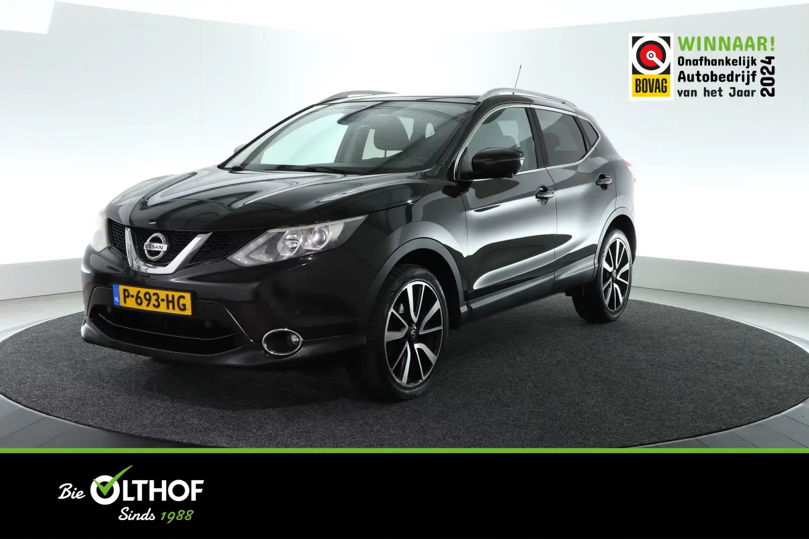 Nissan Qashqai 1.2 Connect Edition | AFN. TREKHAAK | PANO-DAK | C Schwarz - 1