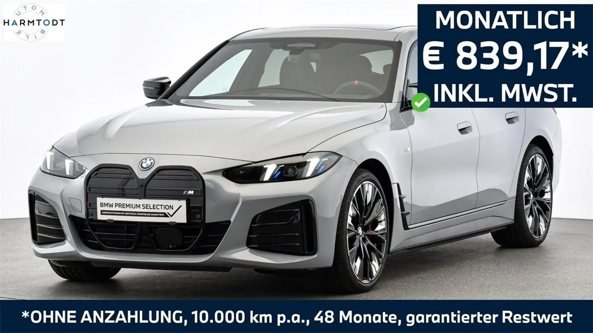 BMW i4 M50 xDrive Gran Coupe Grau - 1