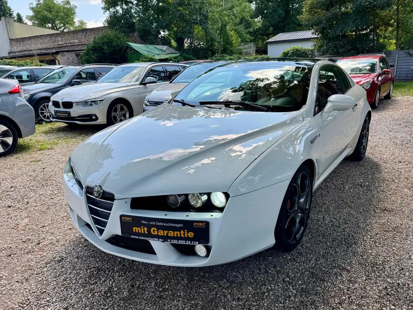 Alfa Romeo Brera Coupe 1.8 TBi 16V Navi 19 Zoll Leder Xenon 240 PS Белый - 1
