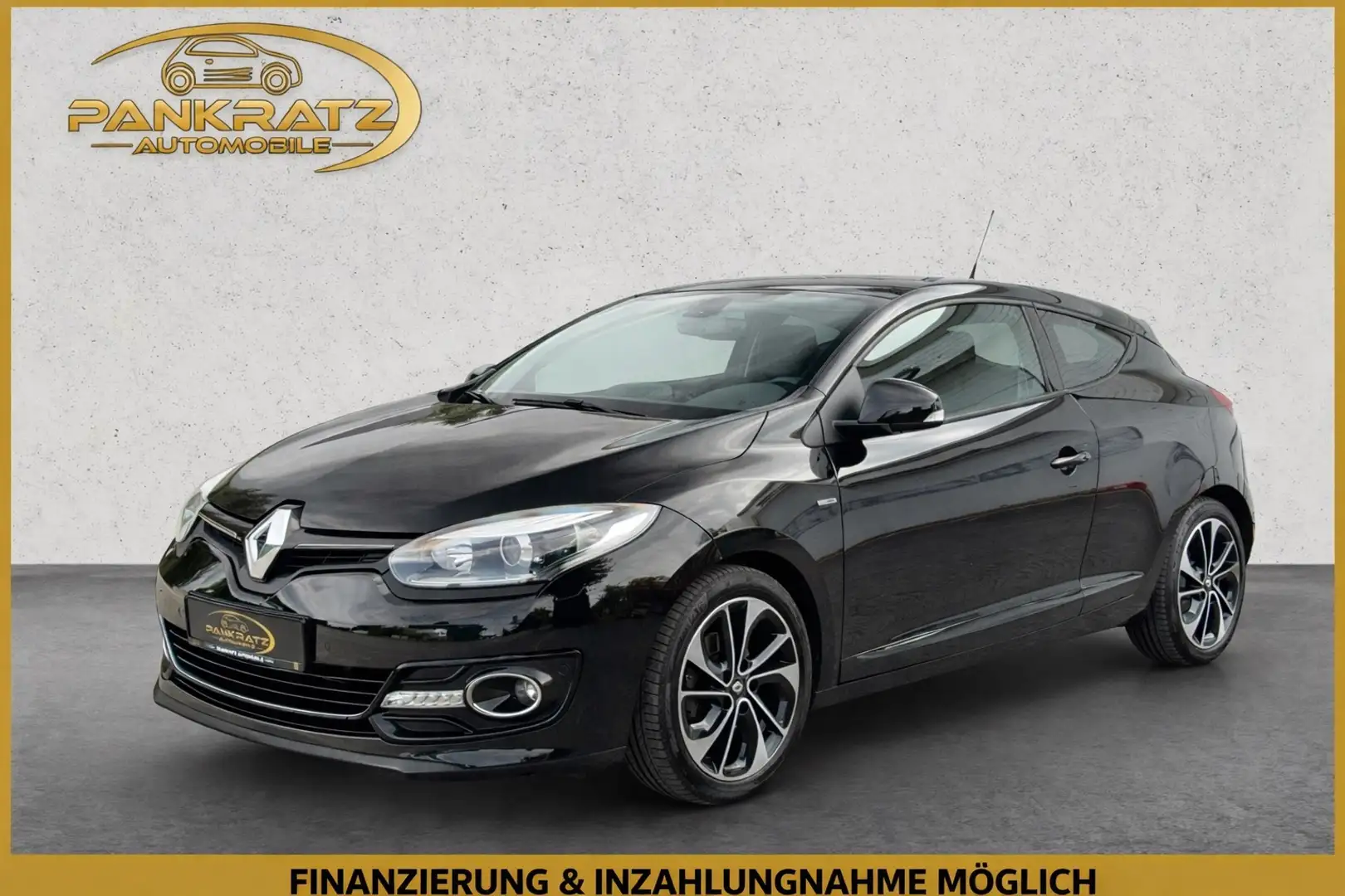Renault Megane Coupe *BOSE EDITION *TÜV NEU 8-fach *VOLL Schwarz - 1