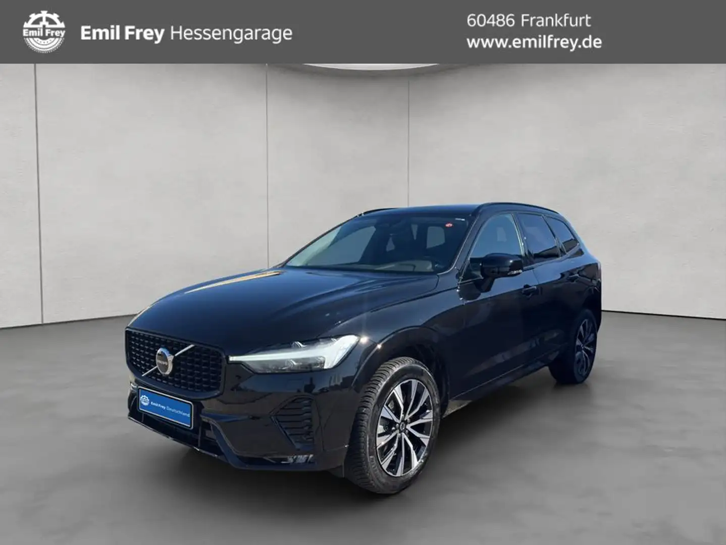 Volvo XC60 XC60 B4 Plus-Dark Aut Glasd Nappaleder-Perforiert Schwarz - 1