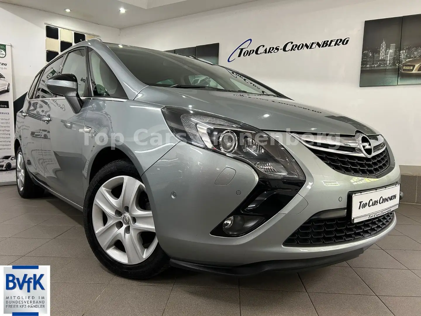Opel Zafira Tourer 1.4*7.Sitze*Navi**FlexFix-Träger* Silber - 1