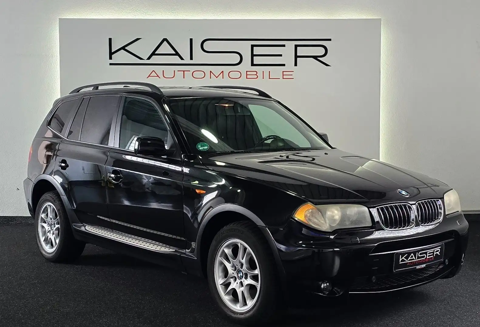 BMW X3 2.5i *M-SPORTPAKET*NAVI*LEDER*SZHZG*TEMPOMAT Negru - 2
