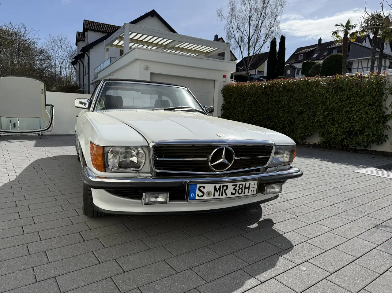 Mercedes-Benz SL 500 500 SL (R107) | Articweiß | Leder | Note 2, foto 1