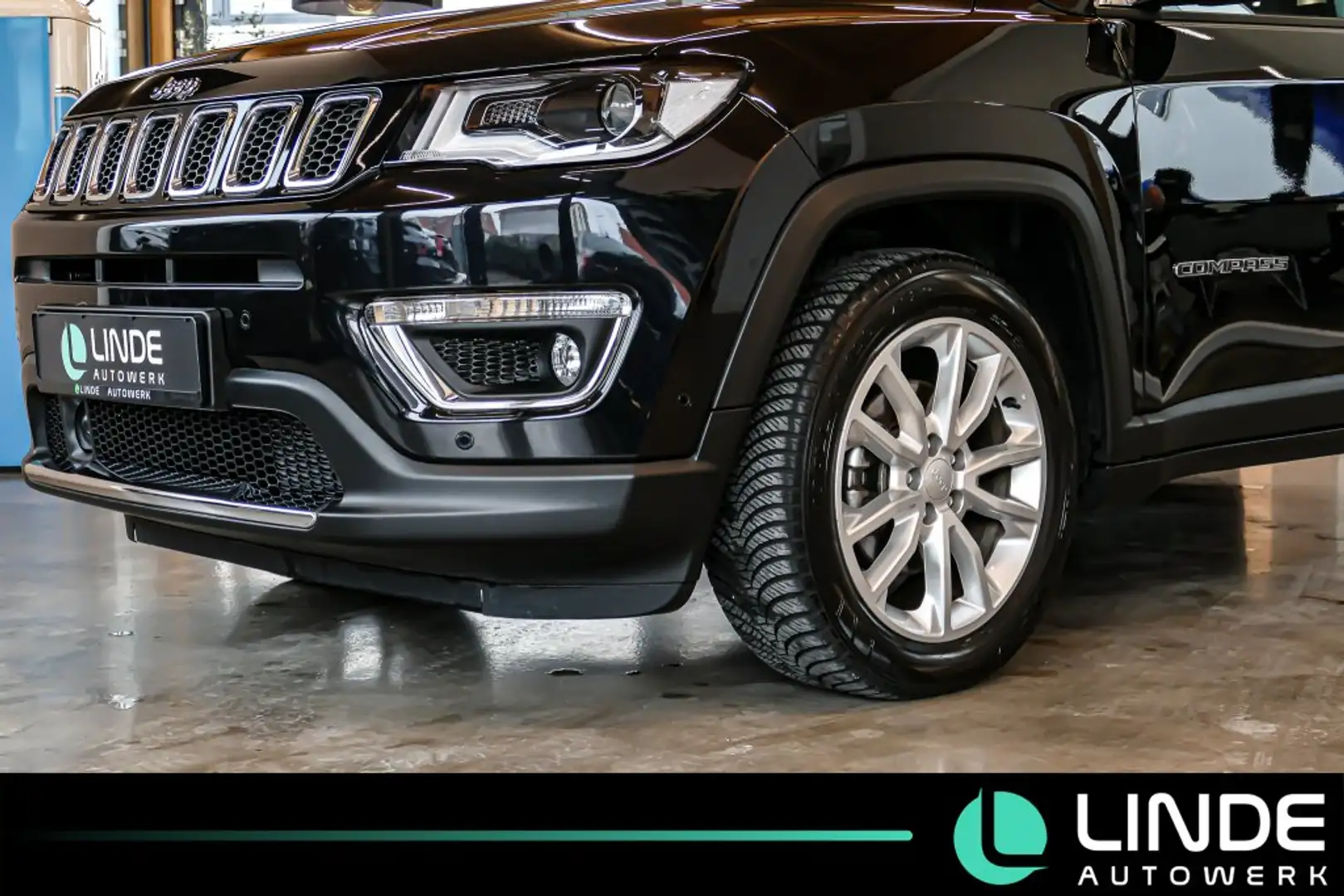 Jeep Compass Limited |NAVI|Bi-XENON|R.KAMERA|18 ALU Negru - 2