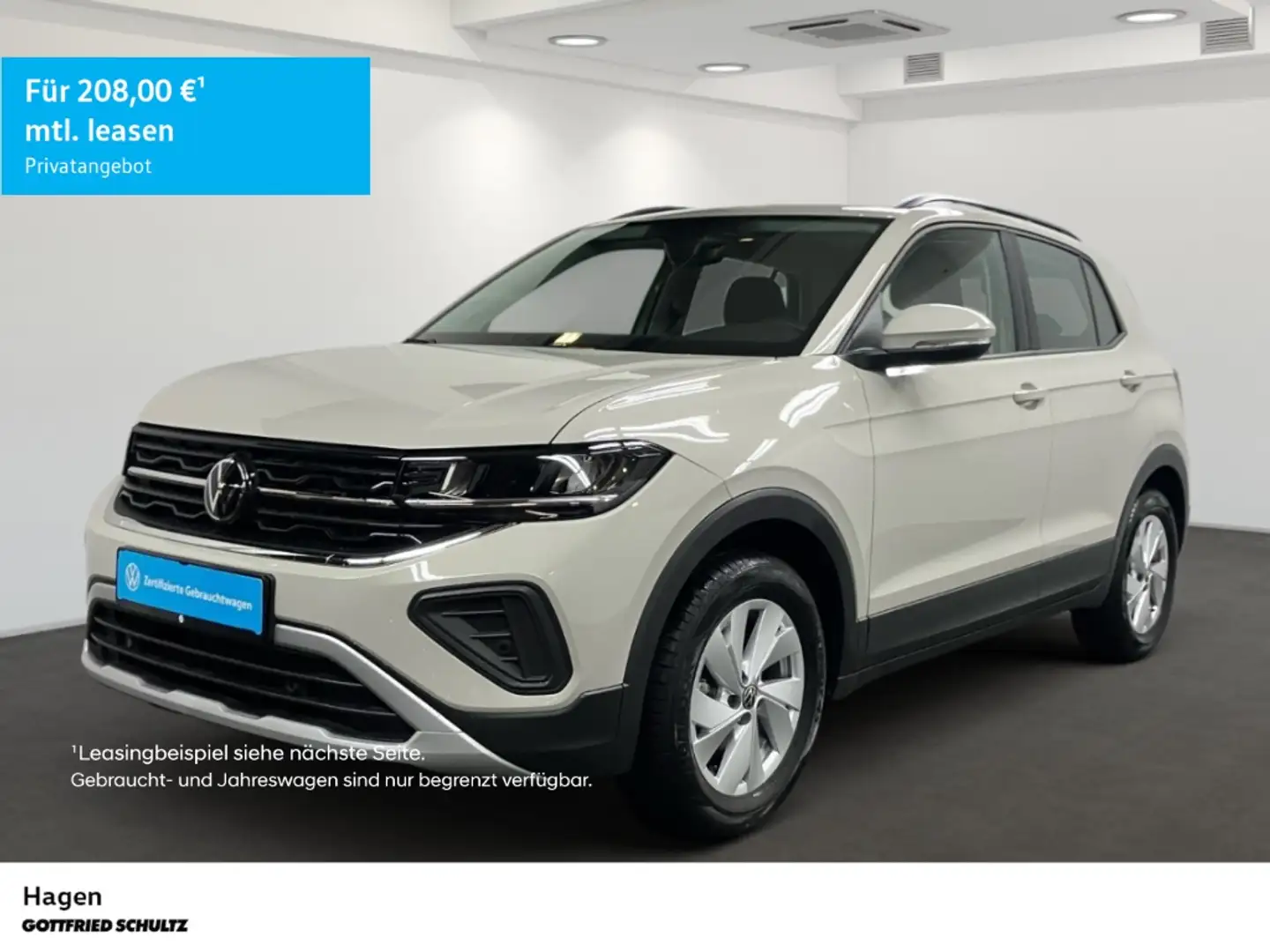 Volkswagen T-Cross 1.0 TSI LED CarPlay ACC SHZ Life Grau - 1