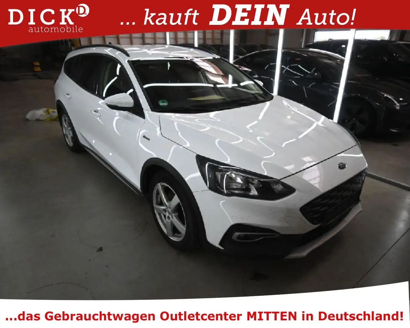 Ford Focus T Active 1.5EB Aut. ACC/LED/NAVI/RFK/PDC Weiß - 2