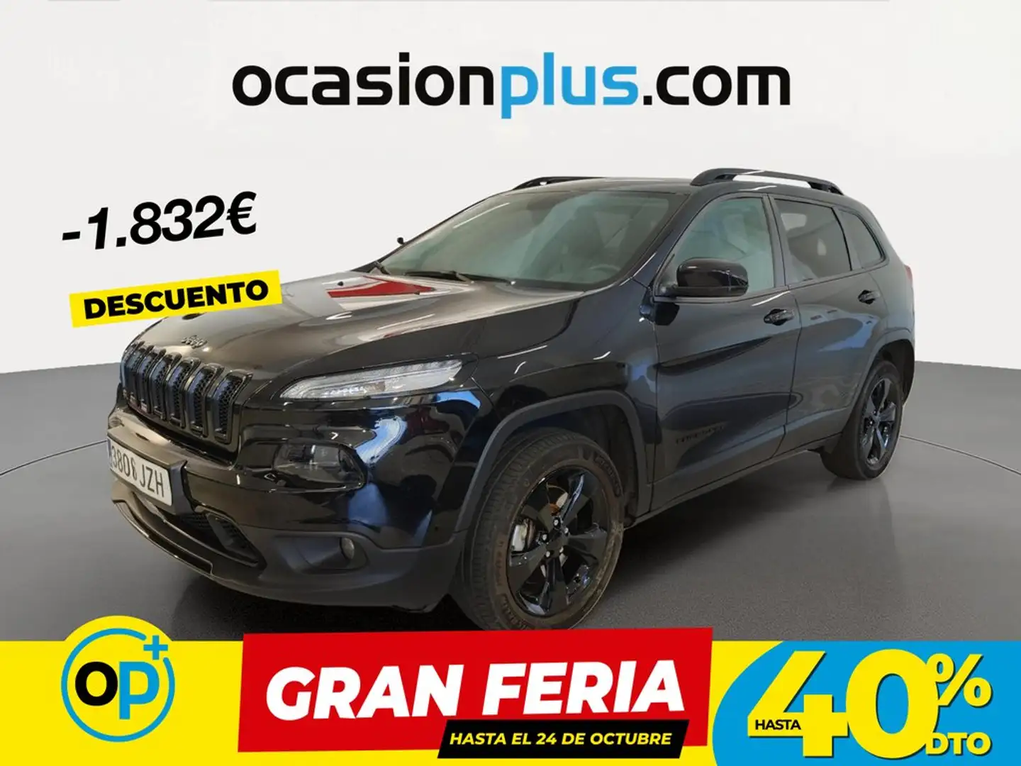 Jeep Cherokee 2.2D Night Eagle II 4x4 ADI Aut. 147kW Negro - 1